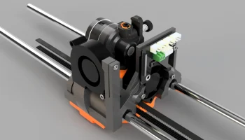 Icarus 2 - каретка QIDI X-Max / X-Plus / I-Mate / X-Maker (O 4