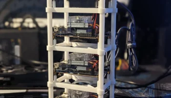 Стекируемая подставка OrangePi5 Tower с охлаждающим венти... 3