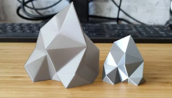 Crystal Test Print - обновление модели - простая печать в...