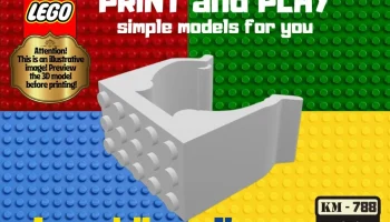 зажим для велосипеда lego