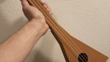 Triotune - трехструнный инструмент, похожий на гавайскую ... 1
