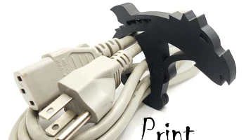 Cable Dragon - принт на месте Кабельная манжета с храповы...