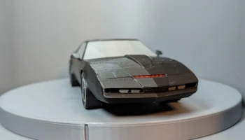 KITT - Knight Rider - карточка Pontiac Firebird Trans Am Kit (масштаб 1:24) 5