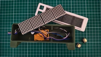 Компактный корпус для дисплея MAX7219 - управление двумя ... 5
