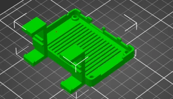 Чехол Orange Pi One с держателем для направляющих... 1