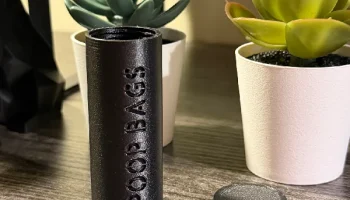 Компактный держатель для собачьих какашек для кармана/EDC...