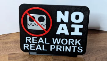 No AI Sign