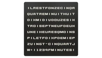 WordClock 16x8 - 2025 г. 3