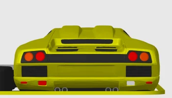 Карта комплекта Lamborghini Diablo SV (масштаб 1:24) 4