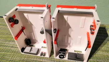 Турбо Гонки 1/76 Гараж 3