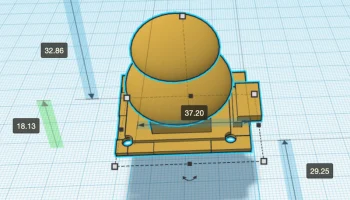 Модуль джойстика Arduino KY-023 [МОКАП]