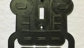 Крышки переключателей света Fusion360 своими руками........ 1