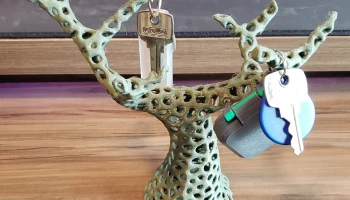 Брелок для ключей Voronoi Дерево Бонсай...... 1