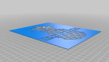 Трафарет для трафаретной печати: Psych Pineapple Design..... 6
