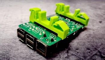 Простой DIN Pi (горизонтальное крепление)........