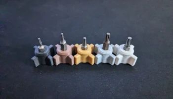 Маленькая рукоятка с битами Hex/Torx 1