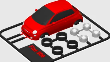 Карта комплекта Fiat 500