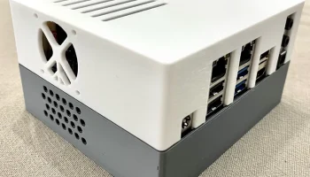 Odroid H3 (H3+) Верхний чехол с кнопками......