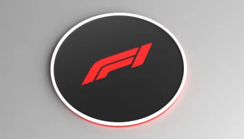 Набор горок Formula 1 - логотип F1 6
