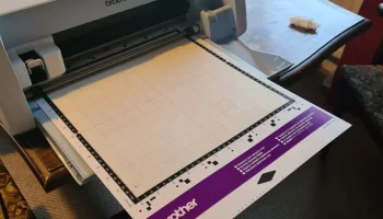 Поддержка коврика Brother Scan N Cut DX 2