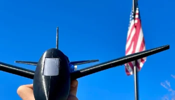 Радиоуправляемый самолет Black Falcon 50 мм EDF (опционал... 1