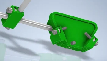 Кронштейн циферблатного индикатора для стенда для правки ... 1