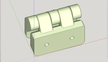 Петля для корпуса Flashforge AD5M - ремикс - легче открыв... 1