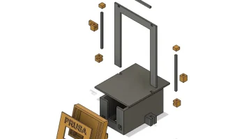 Монитор принтера Prusa 5