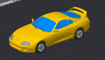 Toyota Supra MK4 1:50 (4 цвета)