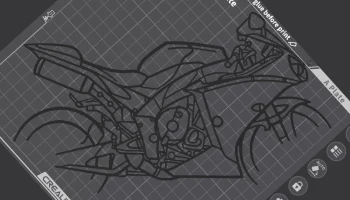 Настенное искусство Yamaha YZF-R1 SuperBike... 1