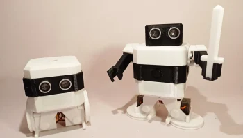 Робот Otto Ninja, дизайн Arduino Nano 2