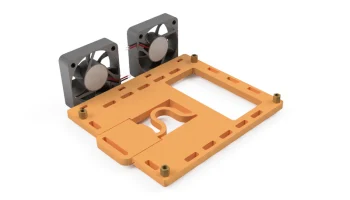 BIGTREETECH SKR 1.4 с охлаждением 4040, крепление DIN...... 1