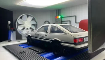 Функциональная диорама AE86 1:32 со звуком двигателя и аэ... 1