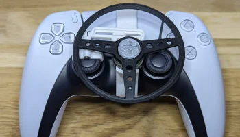 Круглый руль контроллера PlayStation 5 (в стиле Mustang) PS5 3