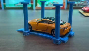 Hot Wheels и автомобильные подъемники в масштабе 1/64 6