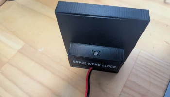 Словарные часы ESP32 3