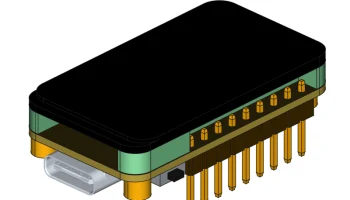 ESP32-C6-LCD-1.47 Эталонная модель САПР