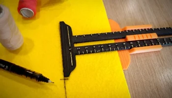 Линейка для швейной кромки