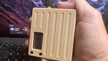Чехол для Meshtastic радио Heltec T114 V2 с GPS и двумя а..