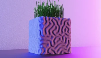 Квадратный коралловый плантатор 2