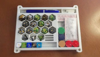 Переработанный ящик для кубиков/трекер D&D для Hexblade Фирболга (Strixhaven) 3