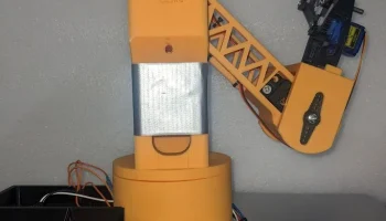 BRAZO ROB&Oacute;TICO  робо рука, .step 2