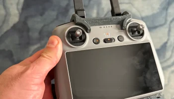 Пульт DJI RC2 - крепление на руль горного велосипеда...