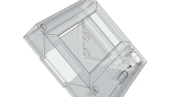 RepRap 12864 KBA V1.3 Корпус для бокового крепления ЖК-ди... 3