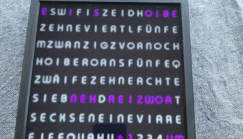 Word-Clock Remix со светодиодом из плексигласа........ 1