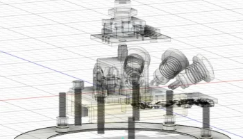 Противоскользящий коврик для космической мыши Orbion 3D, .. 2