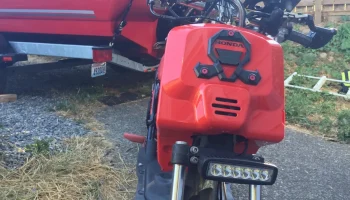 Геометрическая пластина аккумуляторного ящика Honda Rucku...