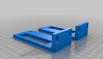 Кронштейн для монтажа в стойку Raspberry Pi 4 1U 5