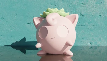 JigglyPuff - Горшечное растение с покемонами......... 1