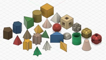 Основные геометрические фигуры 3D.........